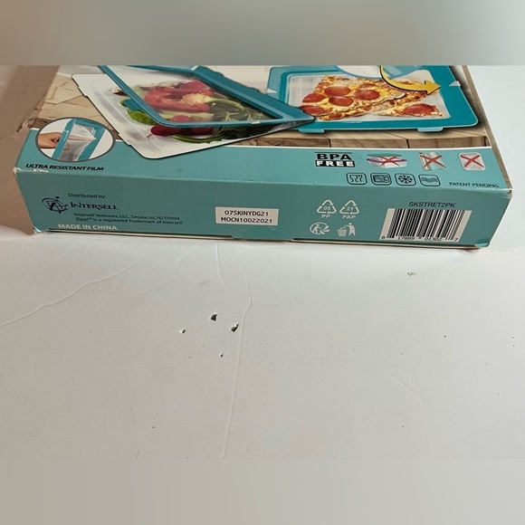 Skinny Stacks Food Storage Trays, Set of 2 - BPA-Free, Space-Saving Design - Picture 8 of 16